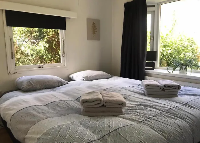 Private Big Garden Double With Outside Hottub And Barrelsauna, Woodside, Nature Lejlighed Voorthuizen